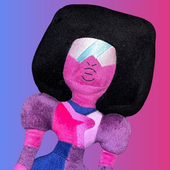 NWT 2018 Steven Universe Garnet Plush Stuffed Doll Cartoon Network 12" - Picture 5 of 5